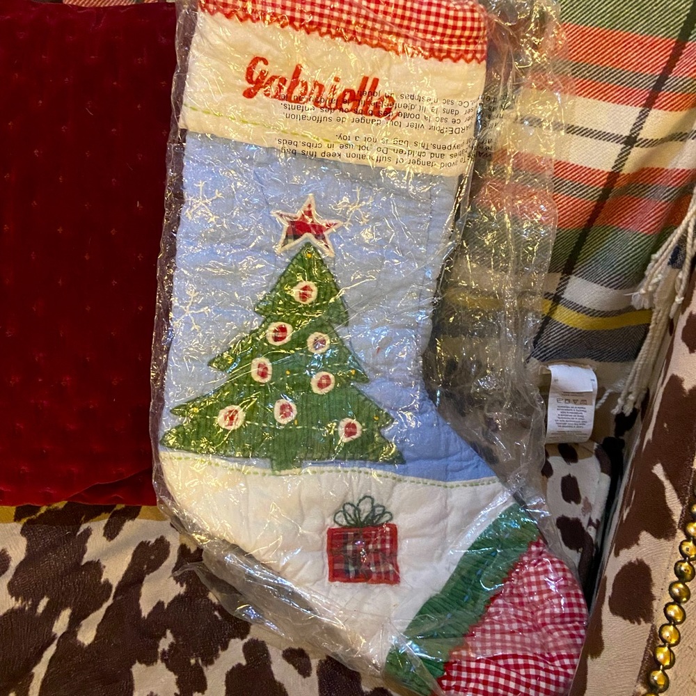 Pottery Barn Christmas Stocking